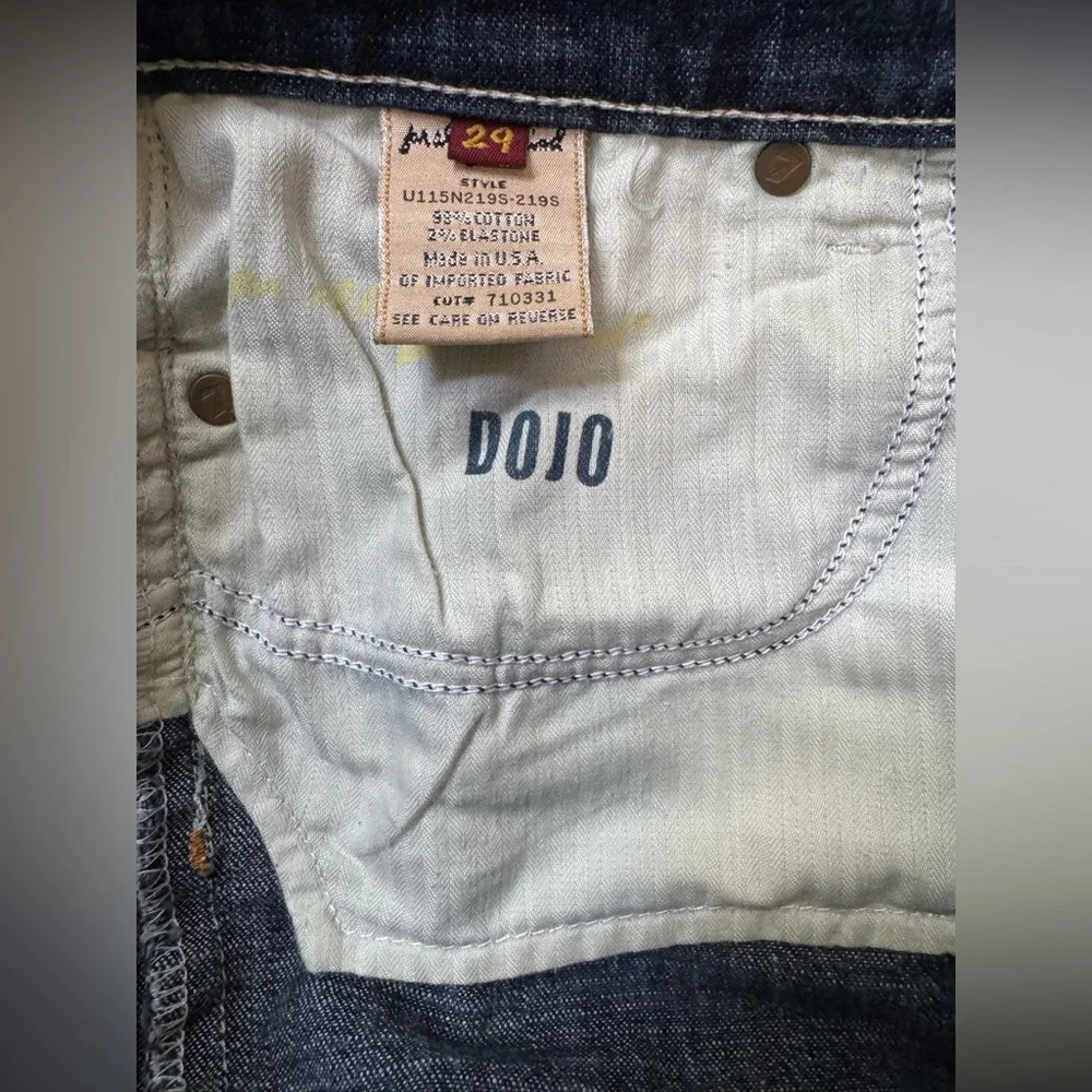7 For All Mankind Dojo Bootcut Jeans Womens size 29 Rise 7.75